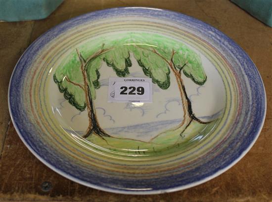 Clarice Cliff plate